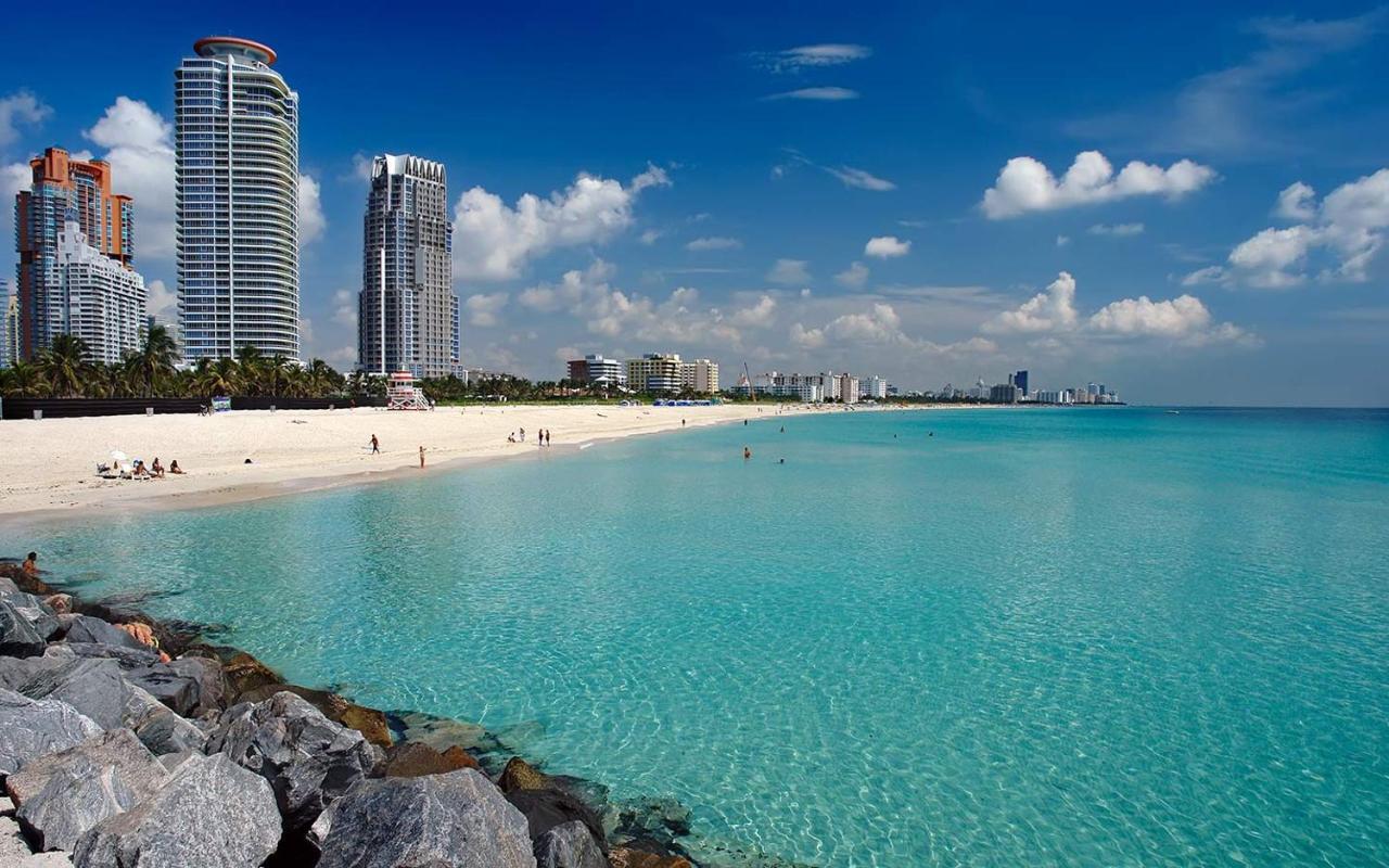 Luxe 2Br1Bath South Beach 1 Min Walk From Ocean 迈阿密海滩 外观 照片