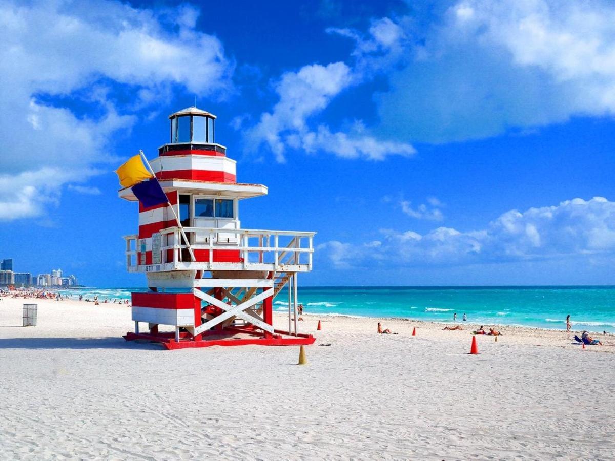 Luxe 2Br1Bath South Beach 1 Min Walk From Ocean 迈阿密海滩 外观 照片