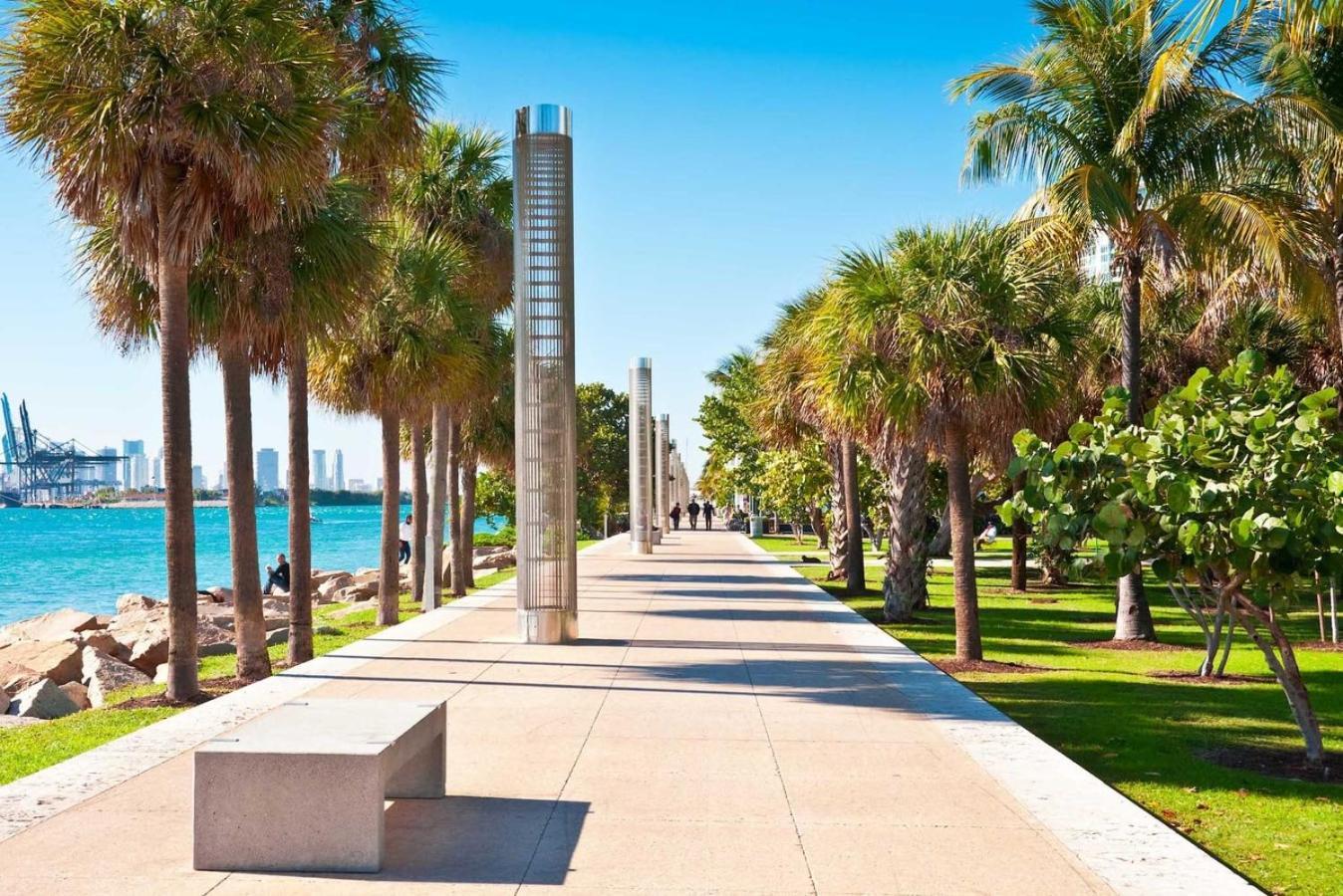 Luxe 2Br1Bath South Beach 1 Min Walk From Ocean 迈阿密海滩 外观 照片